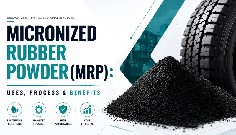 Micronized Rubber Powder uses, process and benefits from AP Rubber Group