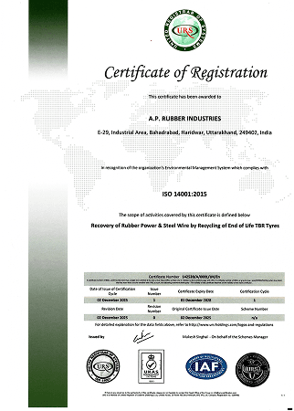 Global Recycle Standard (GRS) Certification